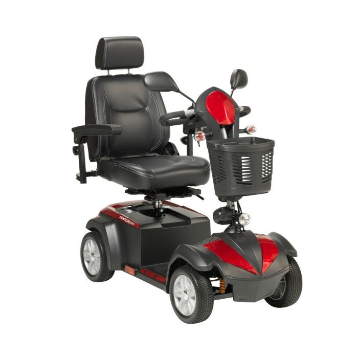 Drive Medical Ventura 4-Wheel Red Right Beauty