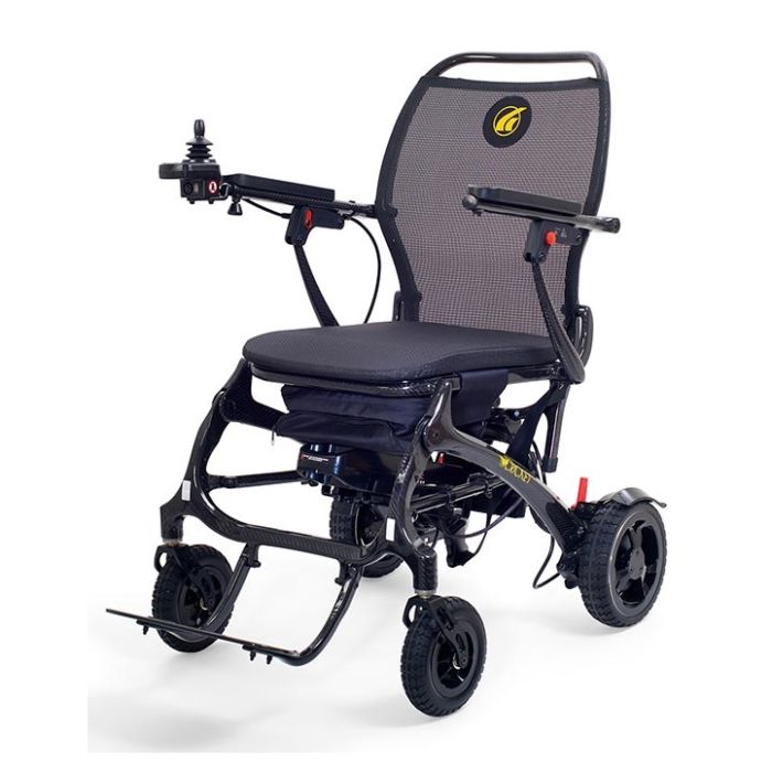 Golden Cricket GP302 Carbon Fiber Electric Wheelchair Left Beauty