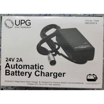 2 Amp XLR Charger For Mobility Scooter or Power Wheelchair