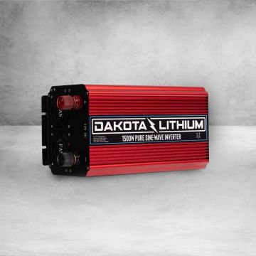 Dakota Lithium 12V 1500W DC to AC Converter - Pure Sine Wave