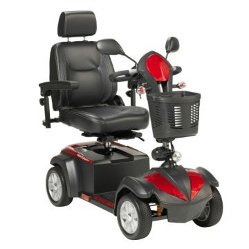Drive Medical Ventura 4-Wheel Red Right Beauty