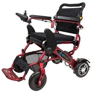 Geo-Cruiser LX Power Wheelchair Red Beauty