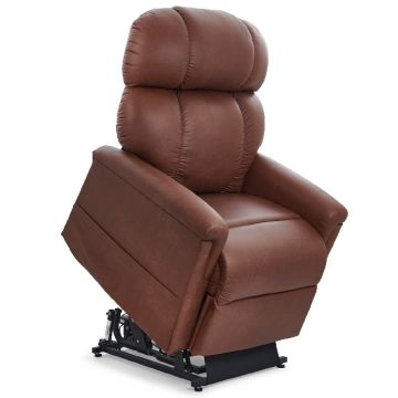 Golden PR-545 Maxi Comfort ZG+ Lift Chair Bridle Lifted Right Angle