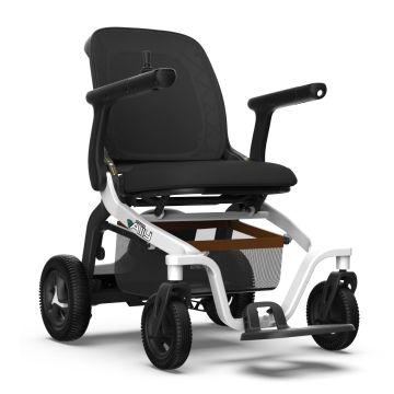 Golden Technologies Ally Power Wheelchair White Right Beauty