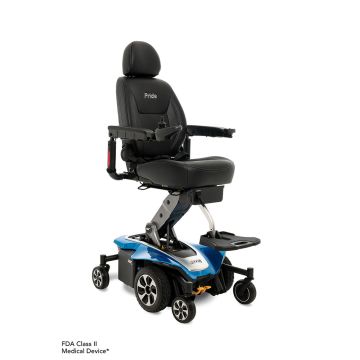 Blue jazzy air 2 electric wheelchair by pride