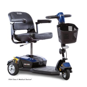 Pride Mobilit Go Go LX  3-Wheel Blue