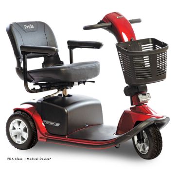 Pride Mobility-Victory 10 3-Wheel Red
