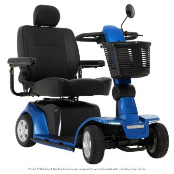 Pride Mobility Maxima 4-Wheel Mobility Scooter Ocean Blue