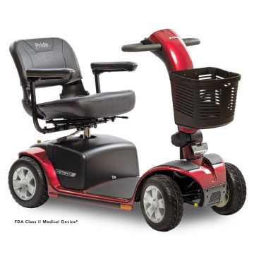 Pride Mobility Victory 10 4-Wheel Red
