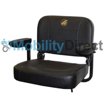 Golden Technologies Buzzaround EX, LT, XL (GB107/GB117/GB147/GB118/GB148) 18"x16" Black Vinyl Seat Replacement