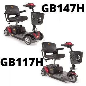gb147H and gb117H buzzaround xl hd Scooter Parts