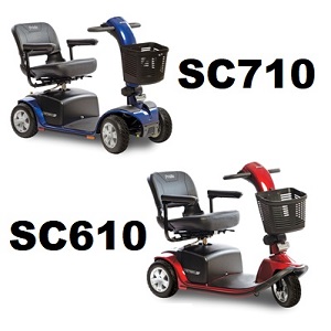 SC710 SC610 Scooter Replacement Parts
